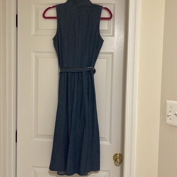Vintage Tommy Hilfiger Denim Belted Dress - Picture 6 of 6